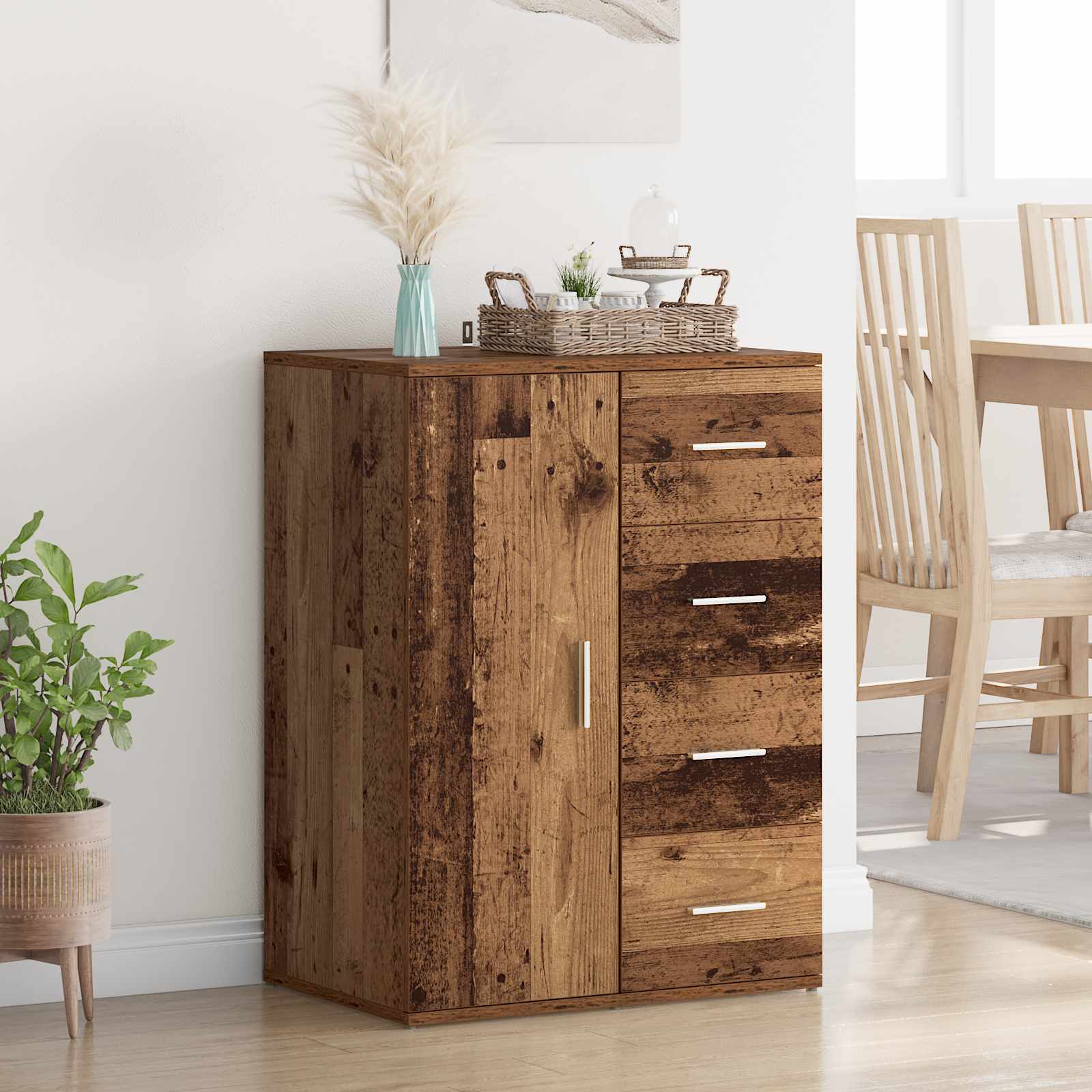 Sideboard 59X39X80 Cm Engineered Wood