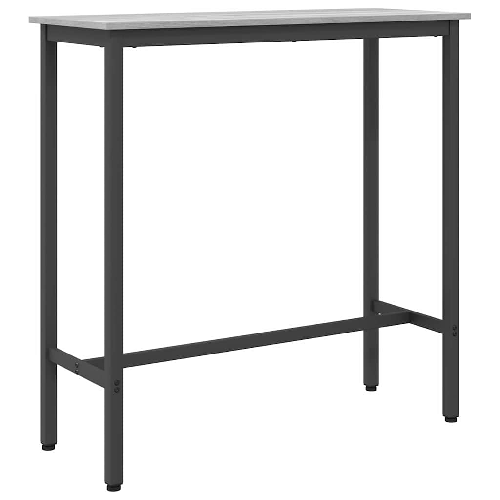 Table Engineered Wood And Steel