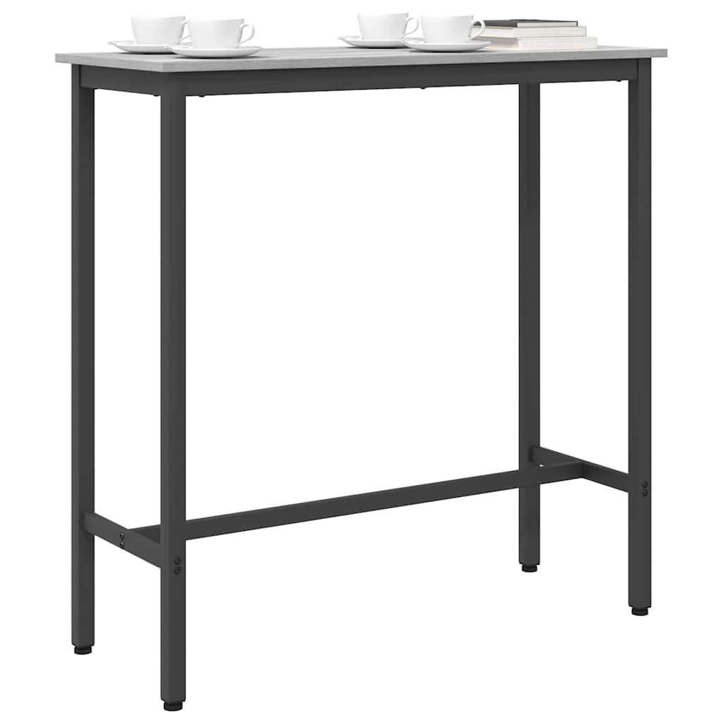 Table Engineered Wood And Steel
