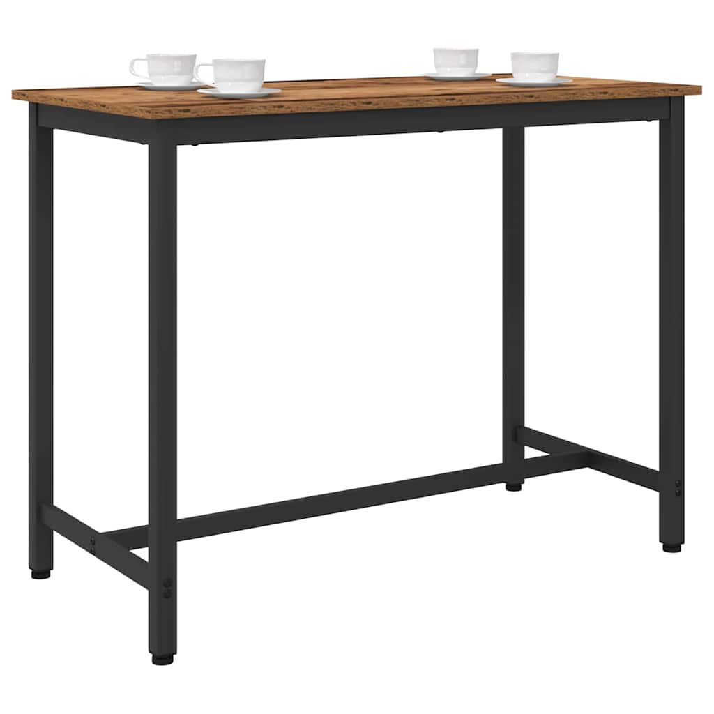 Table 100 X 50 X 76.5 Cm Engineered Wood And Steel