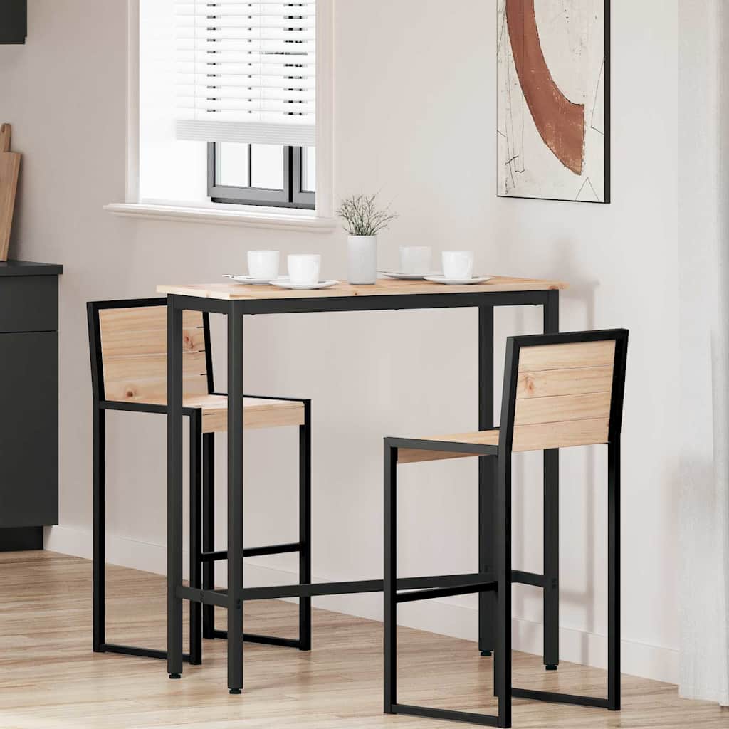 Table Engineered Wood And Steel
