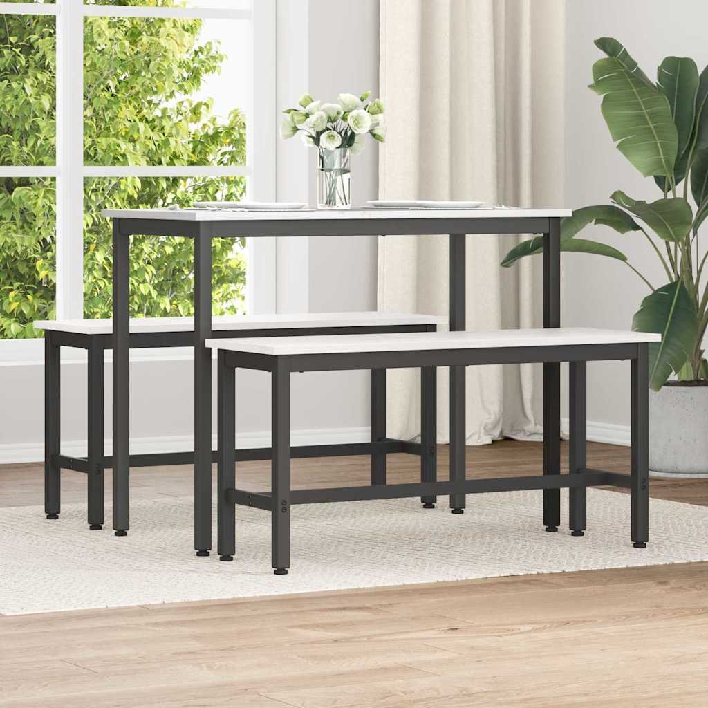 Dining Bench 100 X 32.5 X 49 Cm Solid Pine Wood
