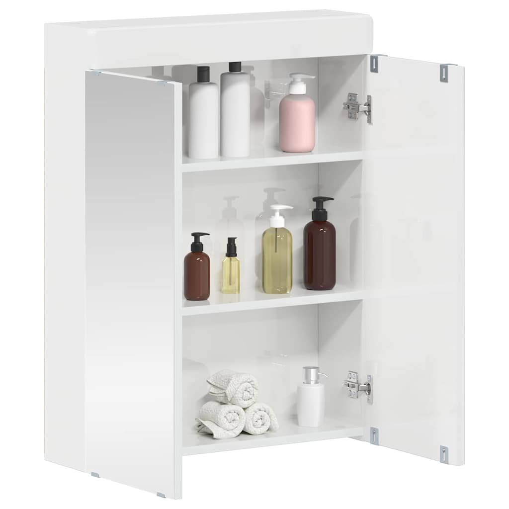 Bathroom Furniture Set Tulum 4 Pcs