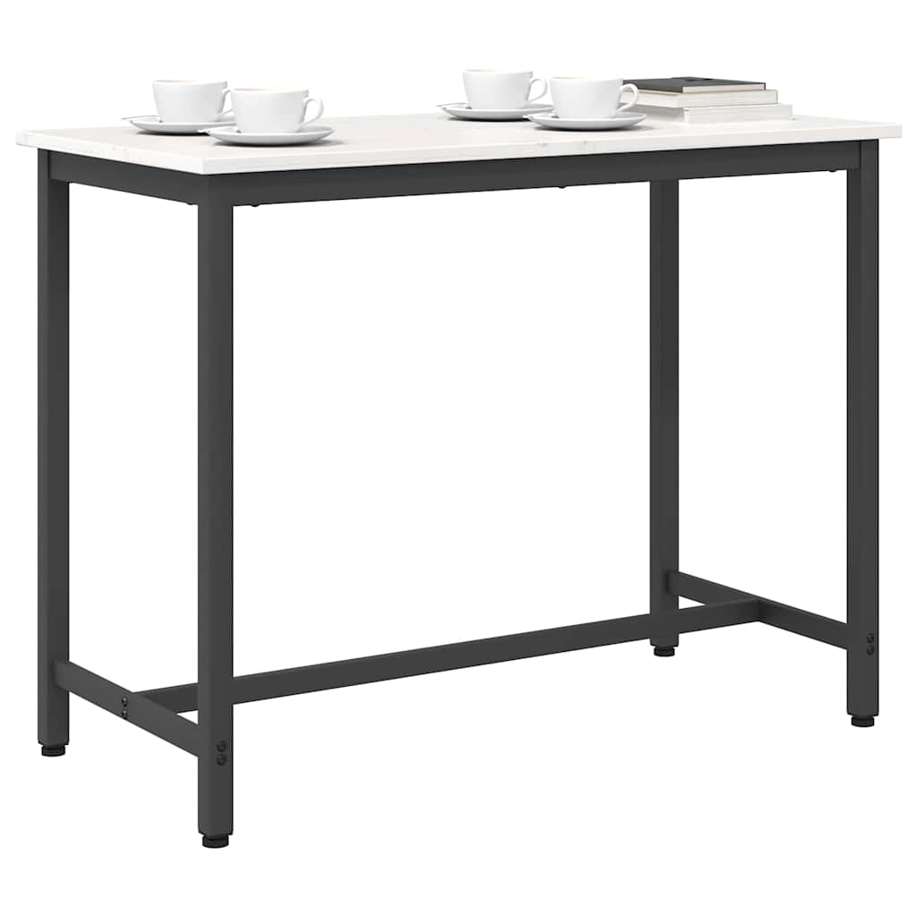Table 100 X 50 X 77 Cm Engineered Wood And Steel