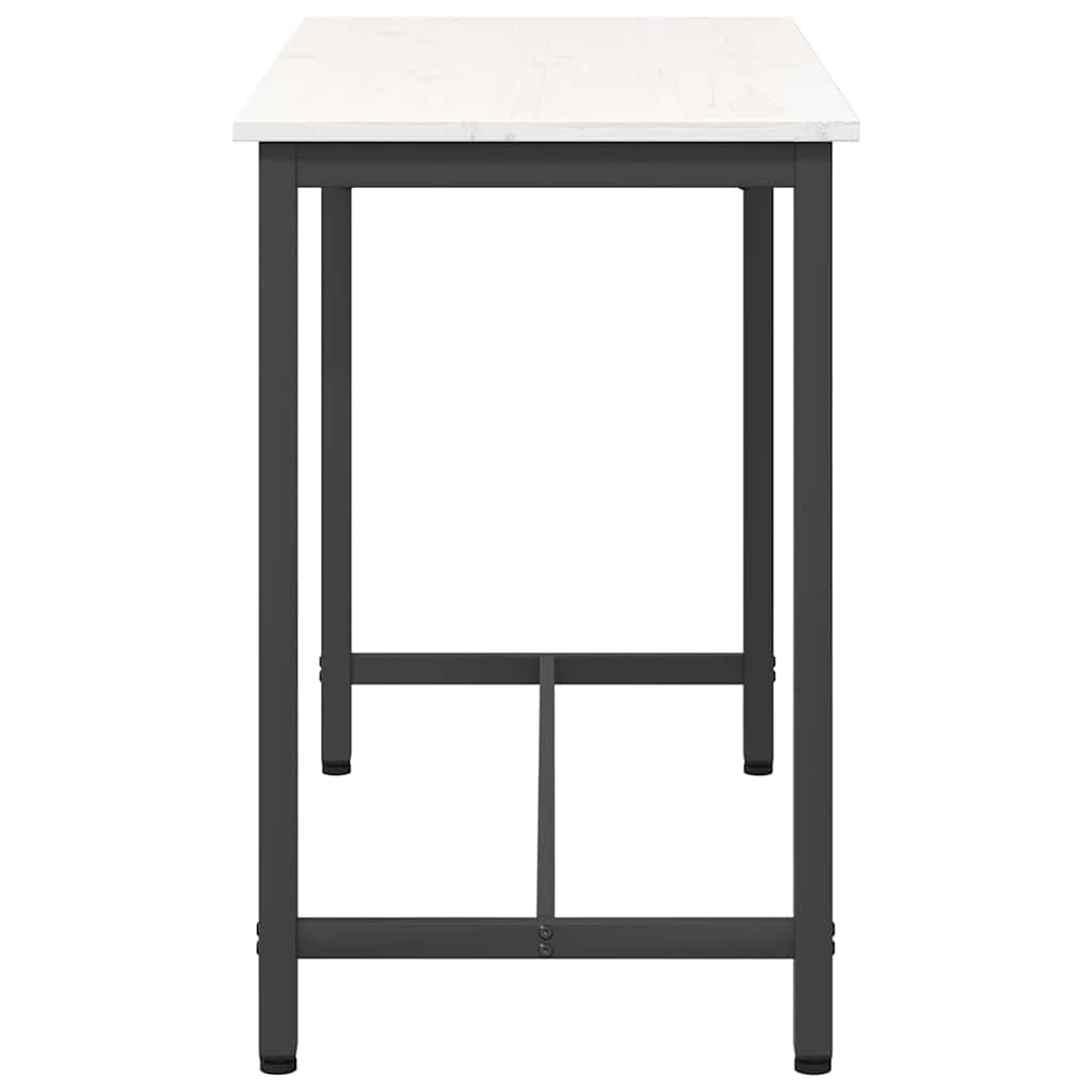 Table 100 X 50 X 77 Cm Engineered Wood And Steel