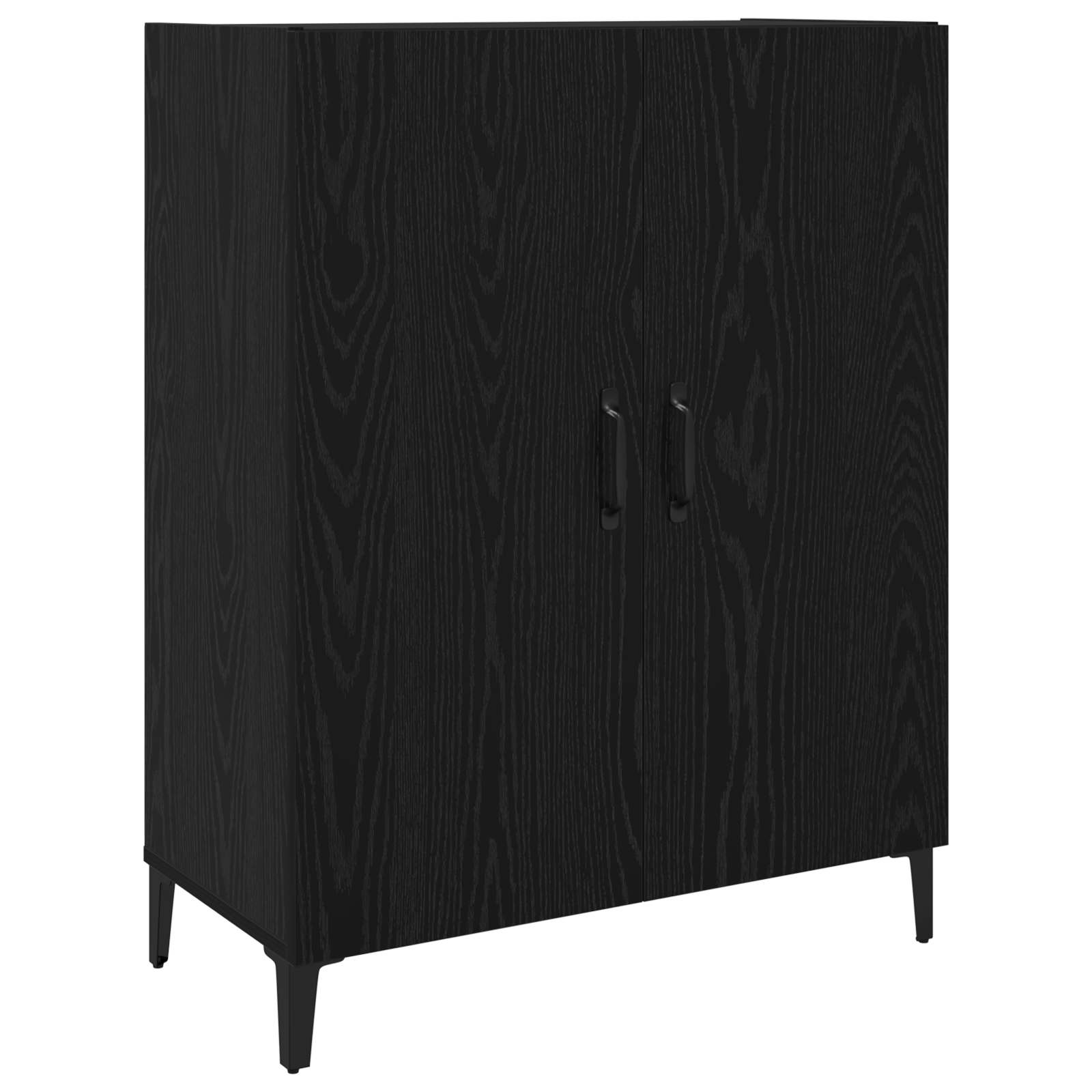 Highboard 2 Pcs Engineered Wood