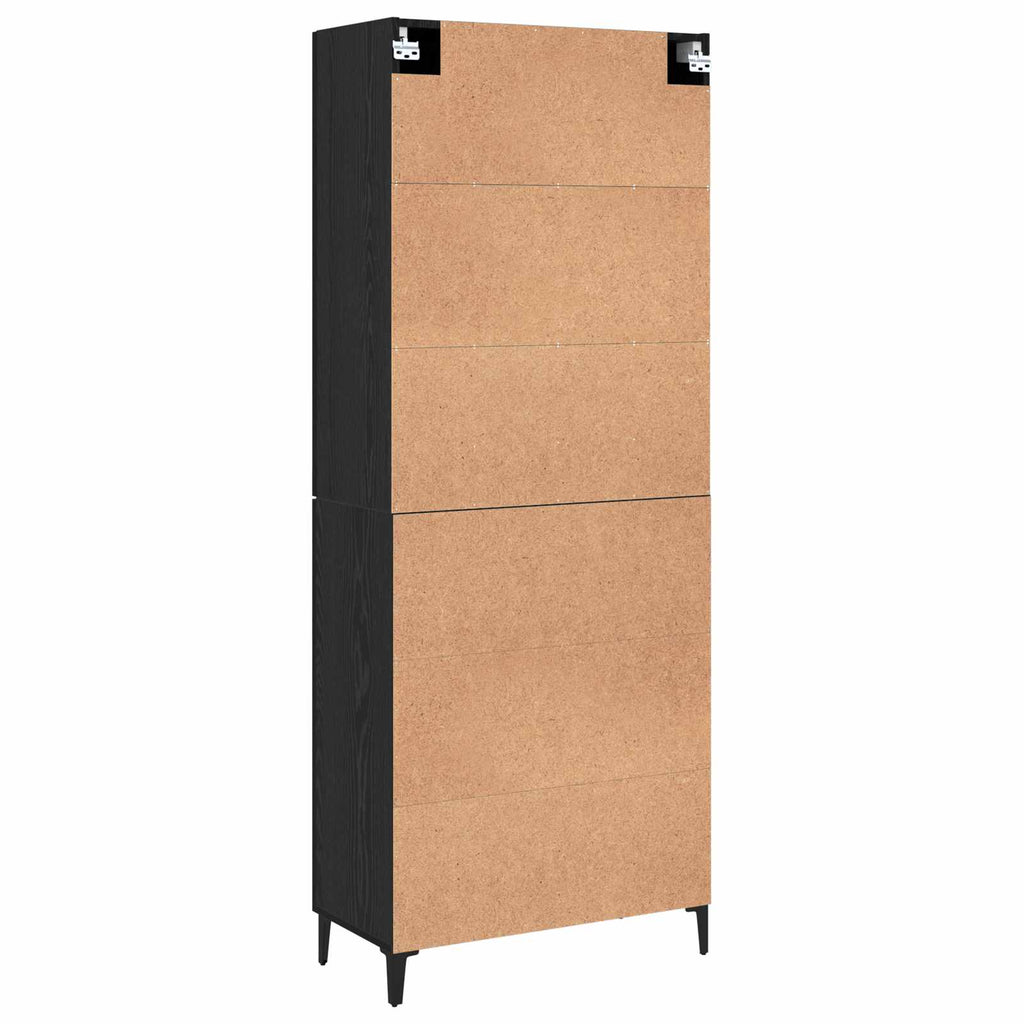 Highboard 2 Pcs Engineered Wood