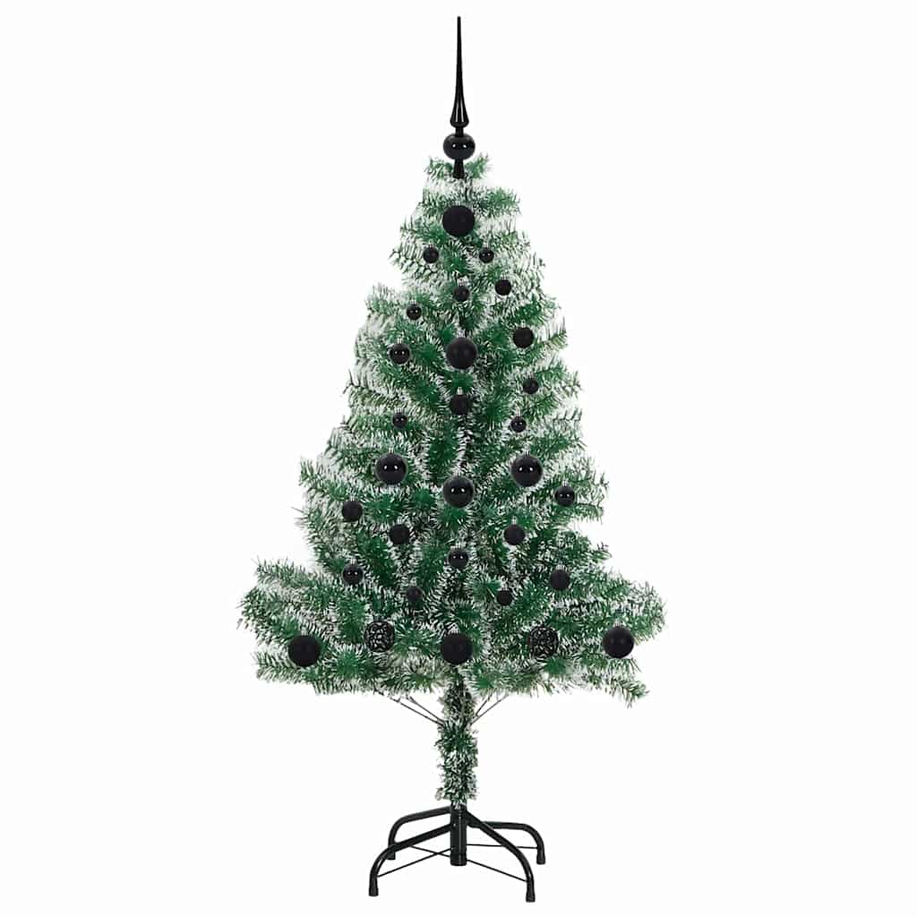 Artificial Christmas Tree Snow Flocked With Led Light