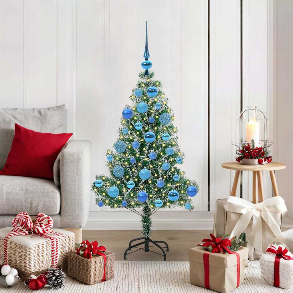 Artificial Christmas Tree Snow Flocked With Led Light