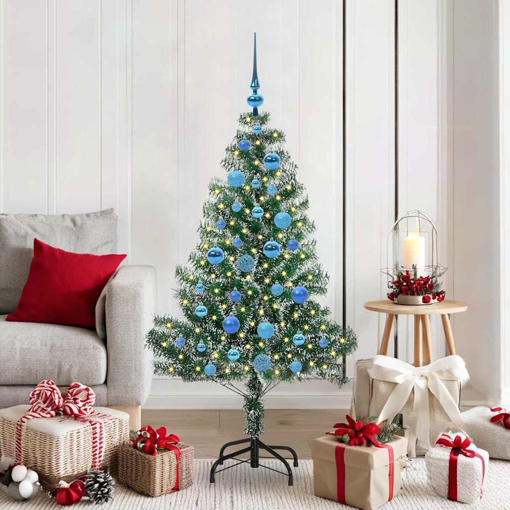 Artificial Christmas Tree Snow Flocked With Led Light