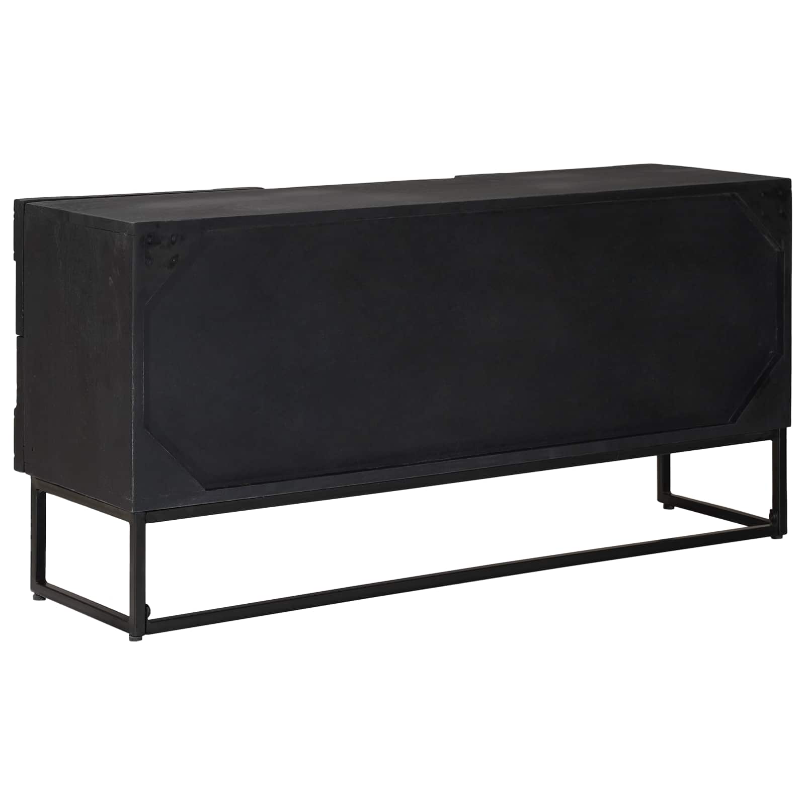 Tv Cabinet With Drawer With Shelf Black 105 X 30 X 54 Cm