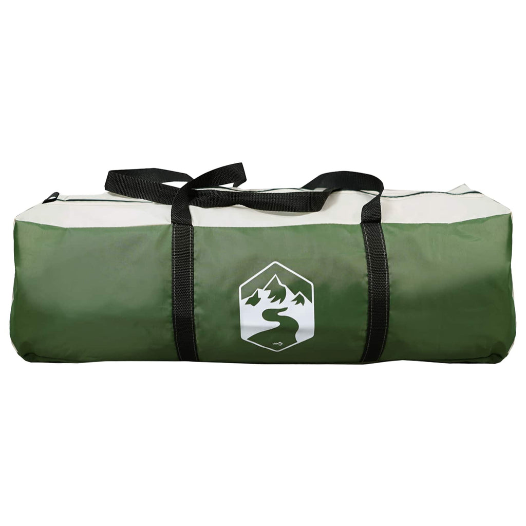 Family Tent Green 18-Person 185T Polyester With Pu Coating