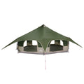 Family Tent Green 18-Person 185T Polyester With Pu Coating