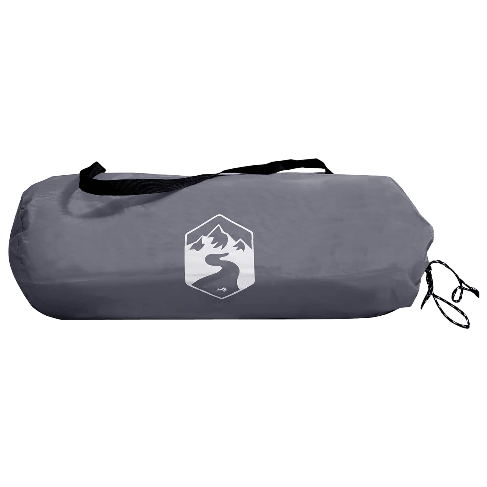 Backpacking Tent Grey And Orange 2-Person