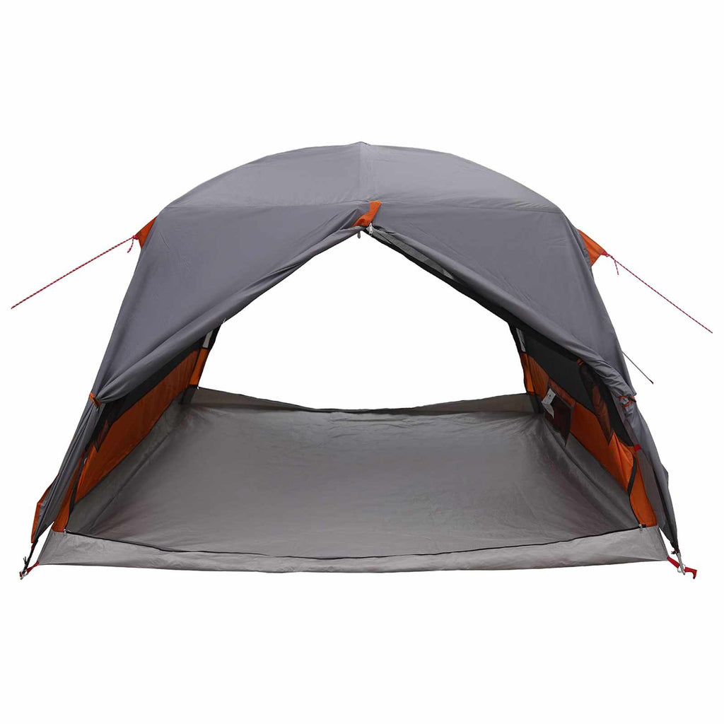 Backpacking Tent Grey And Orange 2-Person