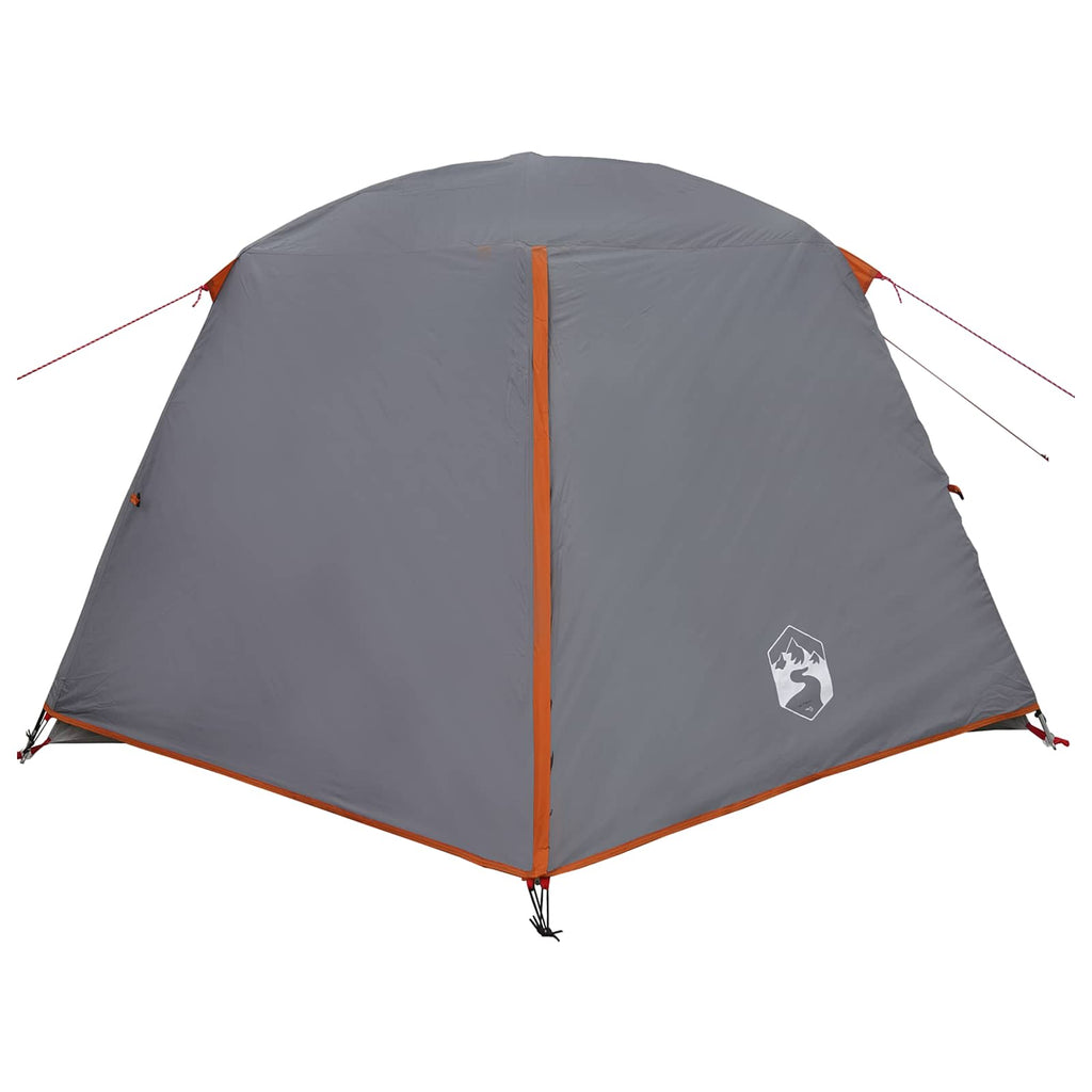 Backpacking Tent Grey And Orange 2-Person