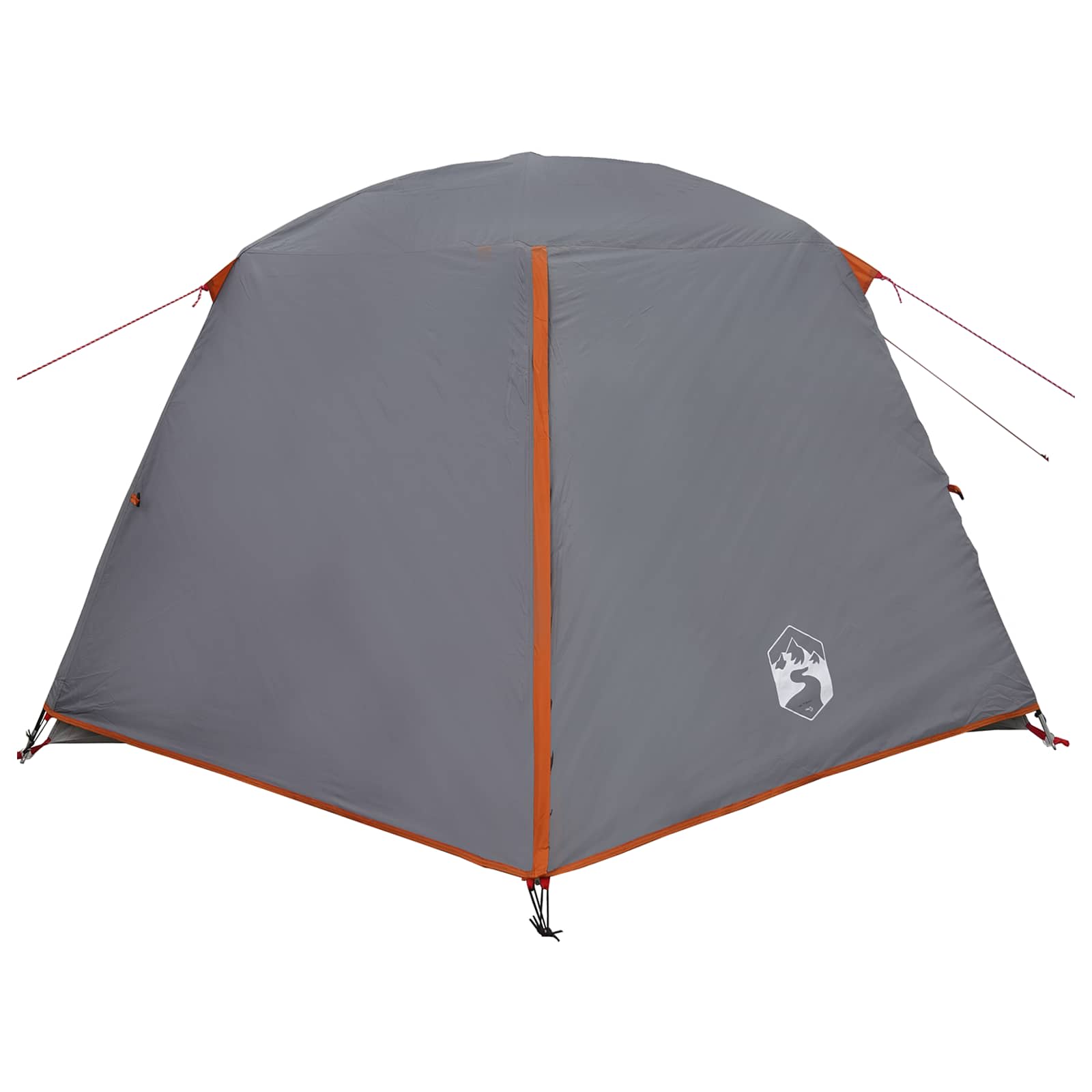 Backpacking Tent Grey And Orange 2-Person