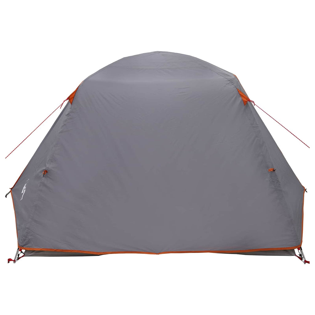 Backpacking Tent Grey And Orange 2-Person