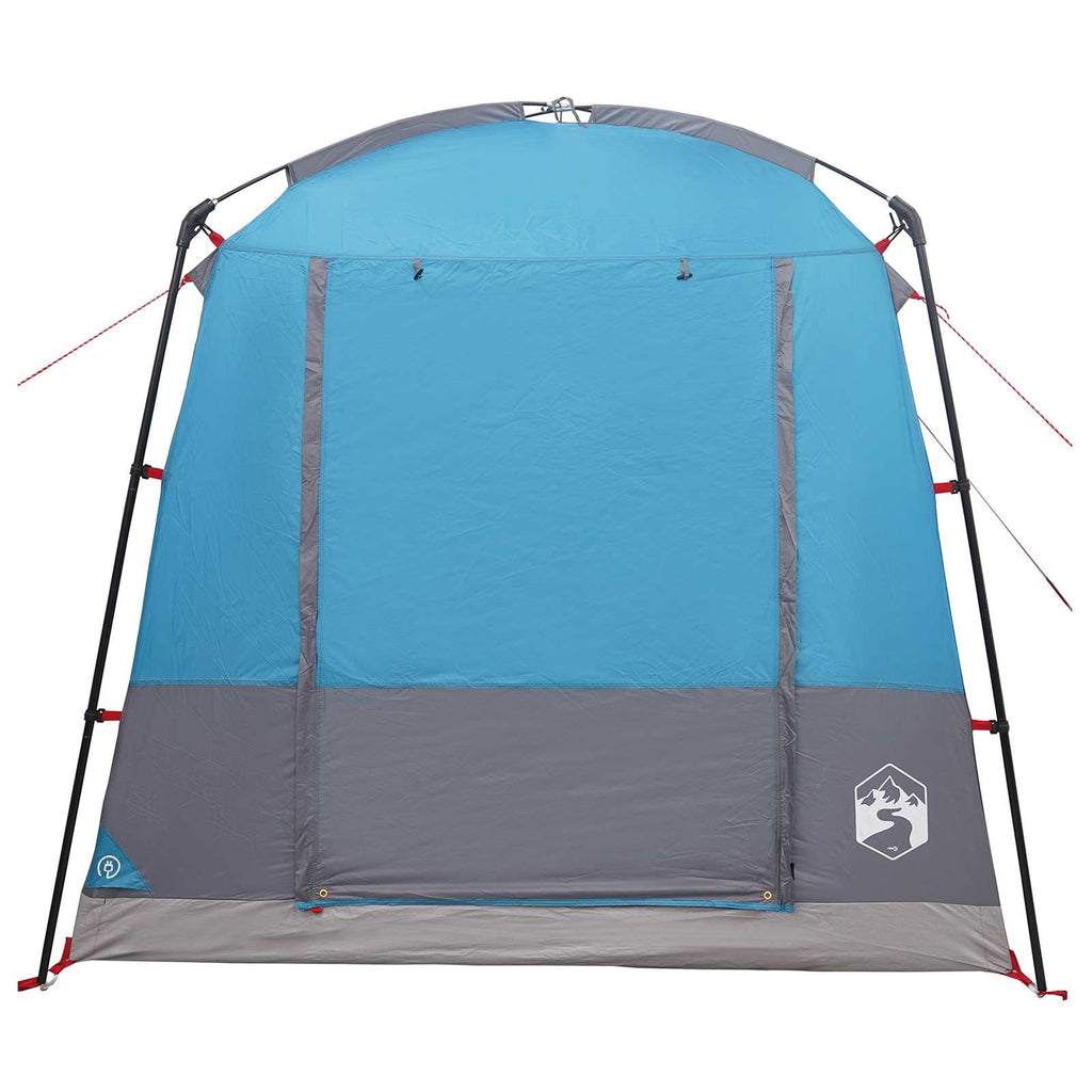 Party Tent Blue 4-Person 185T Polyester With Pu Coating