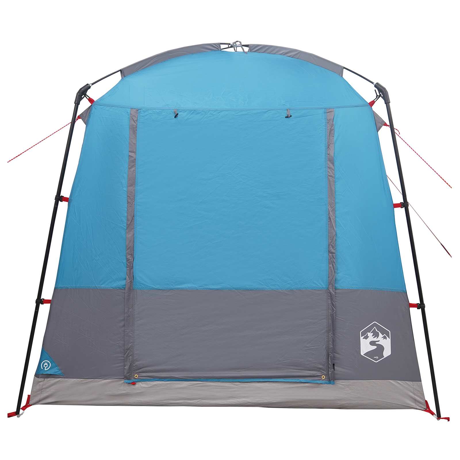 Party Tent Blue 4-Person 185T Polyester With Pu Coating