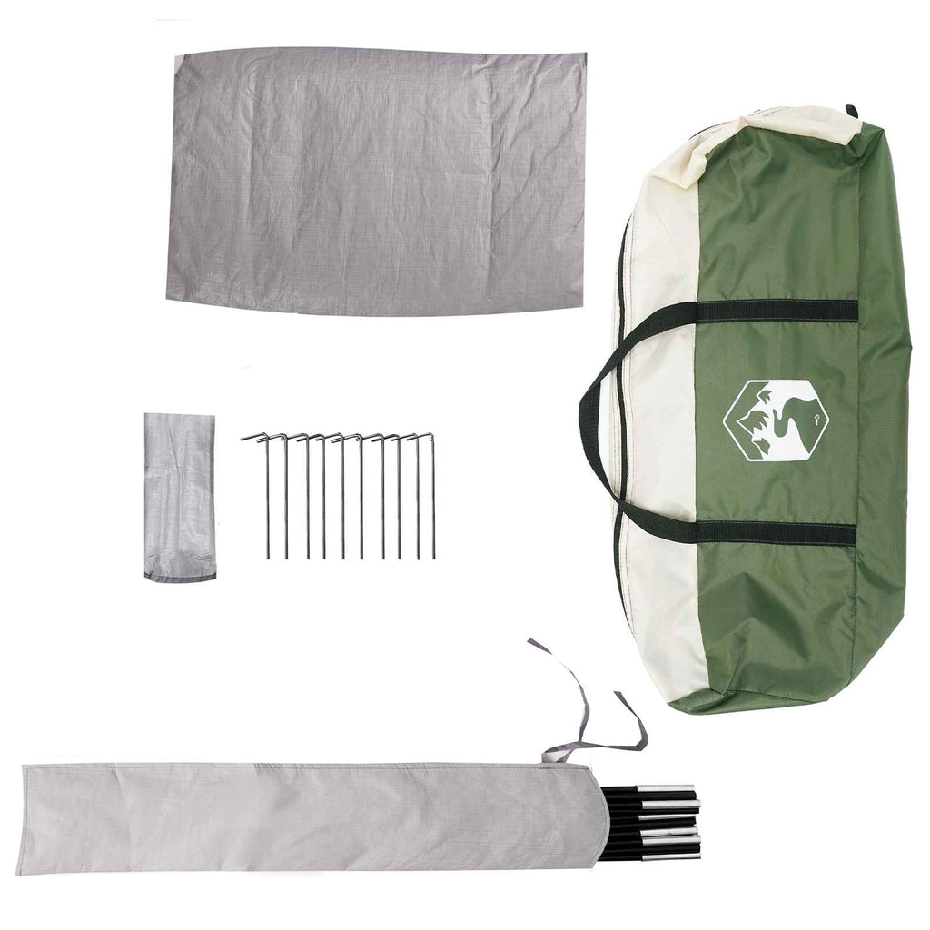 Party Tent 10-Person 185T Polyester With Pu Coating