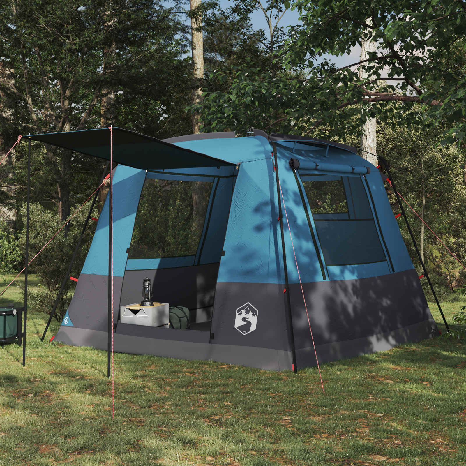Party Tent 10-Person 185T Polyester With Pu Coating