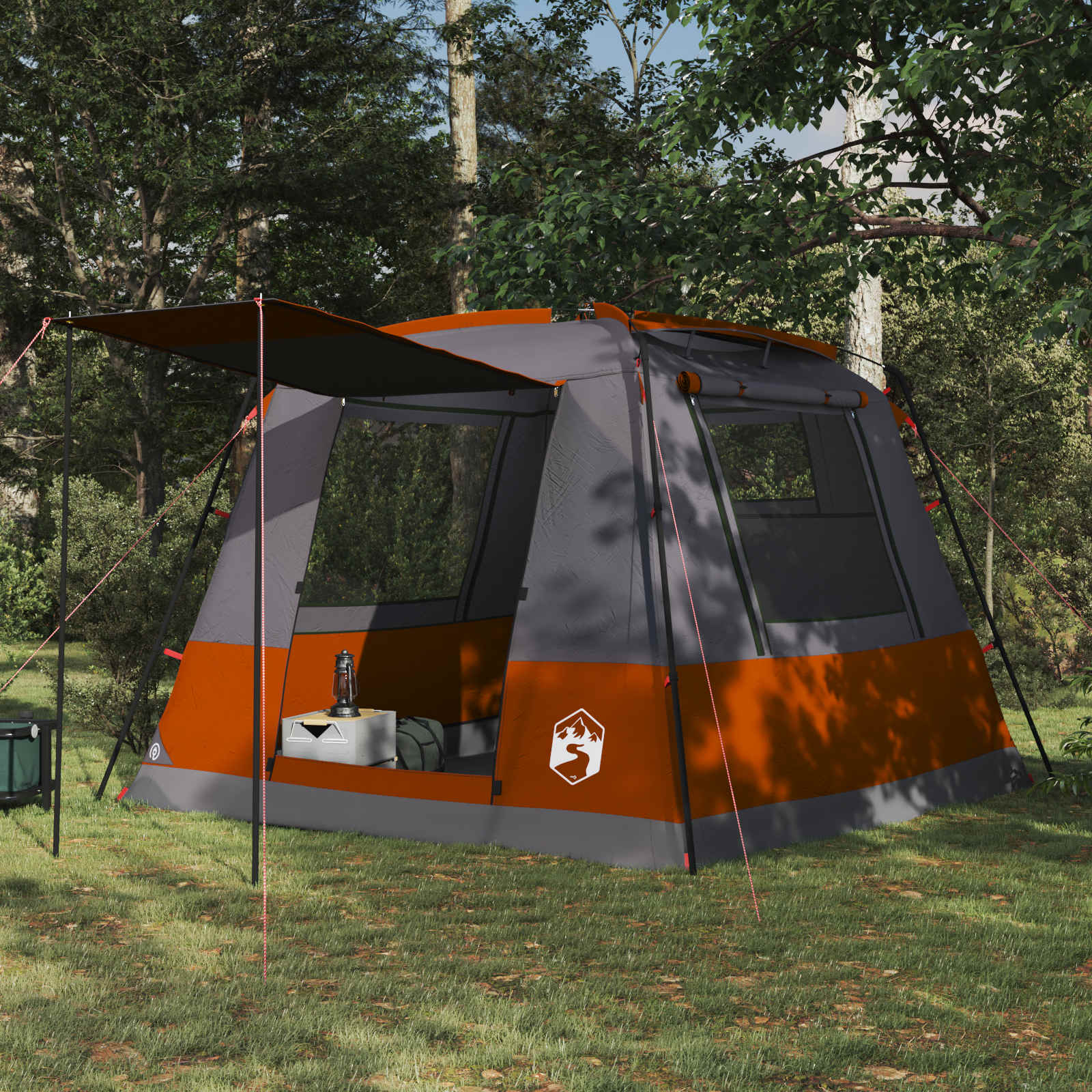 Party Tent 10-Person 185T Polyester With Pu Coating