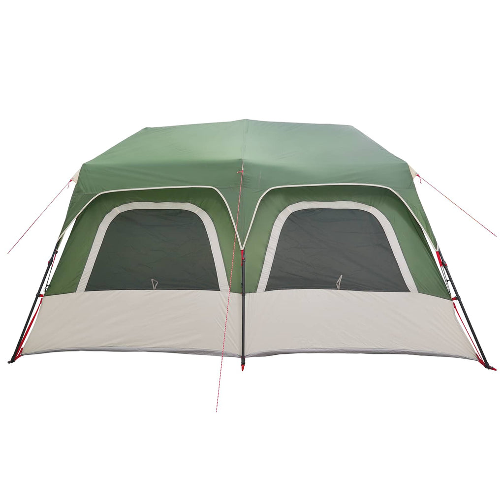 Instant Tent Green 8-Person 185T Polyester With Pu Coating