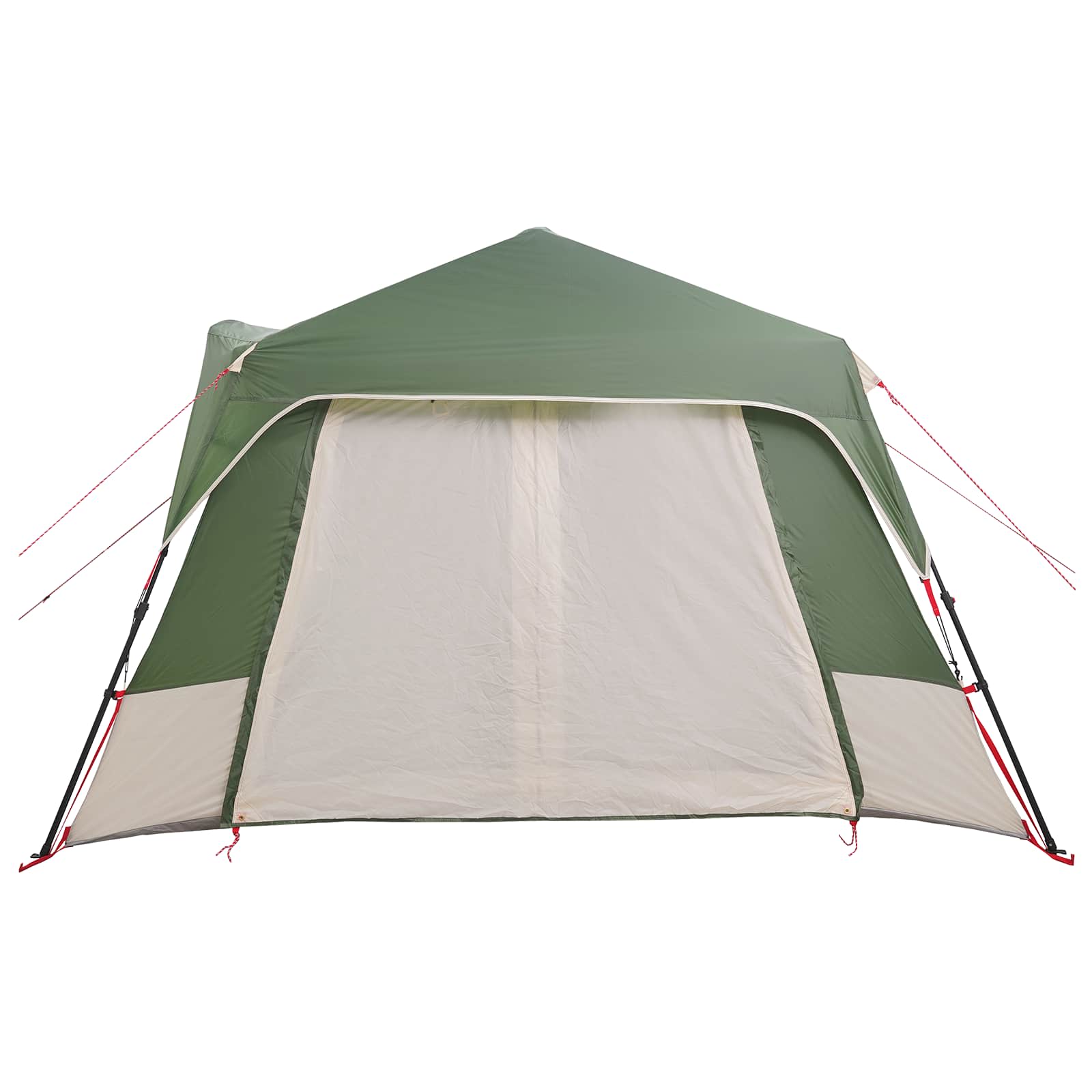 Instant Tent Green 8-Person 185T Polyester With Pu Coating