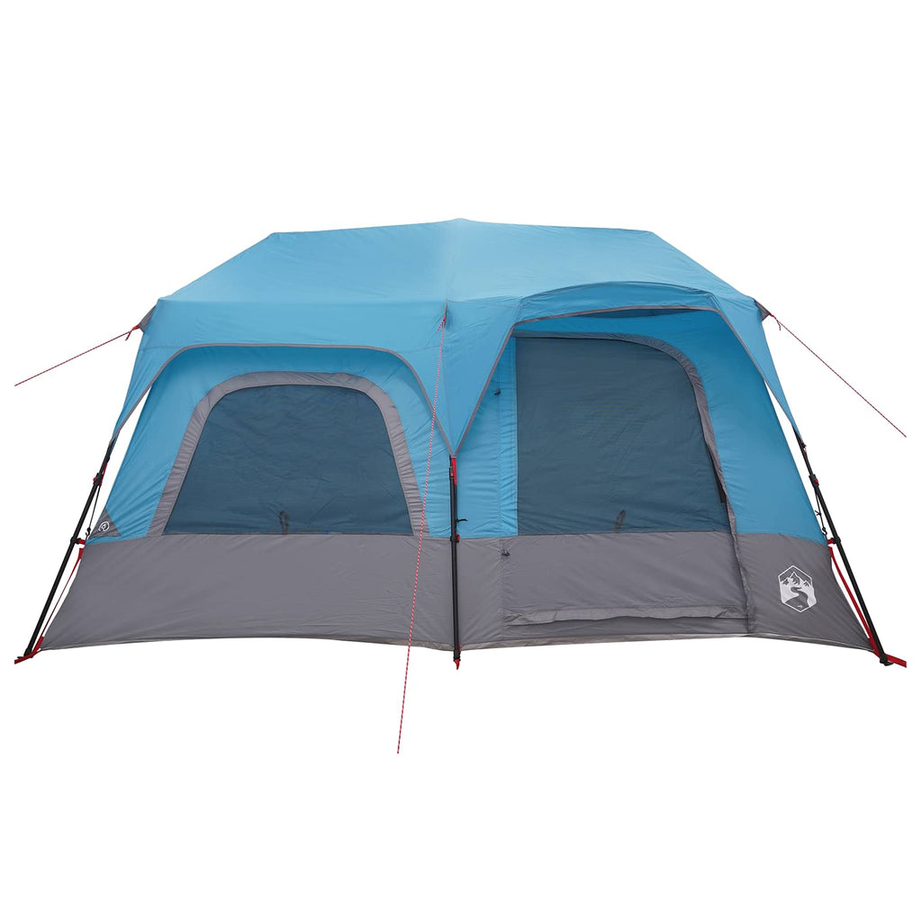 Instant Tent Blue 8-Person 185T Polyester With Pu Coating