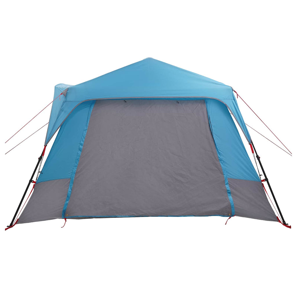 Instant Tent Blue 8-Person 185T Polyester With Pu Coating