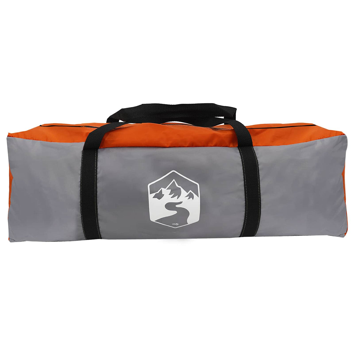 Tents 8 Person Instant Tent Waterproof Camping Shelter Grey Orange Pop Up 380 cm