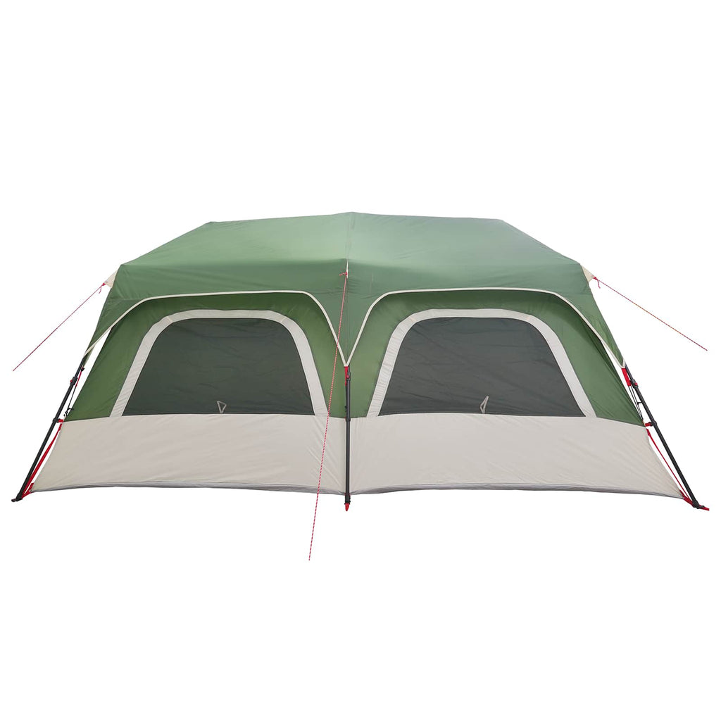 Instant Tent Green 10-Person 185T Polyester With Pu Coating