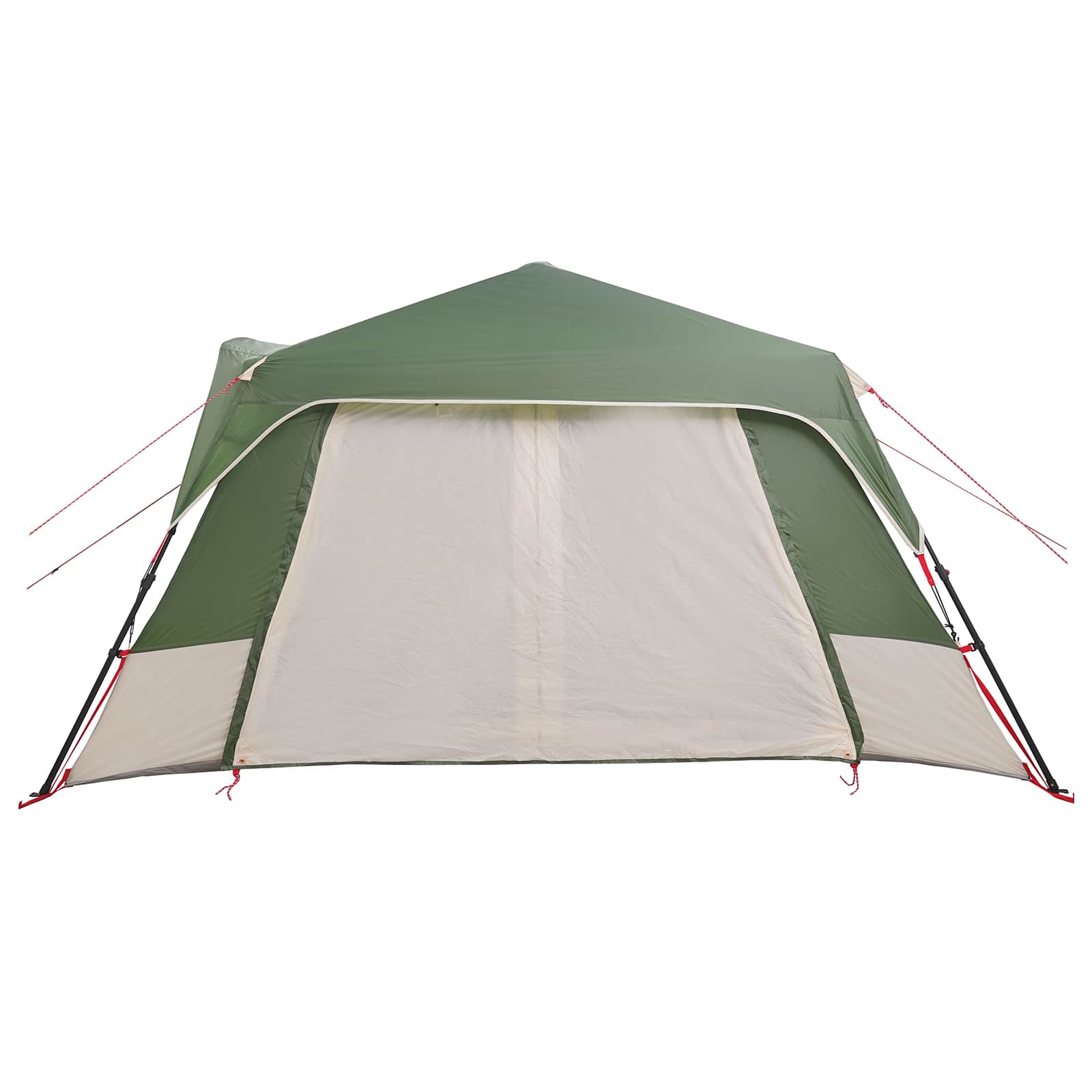 Instant Tent Green 10-Person 185T Polyester With Pu Coating