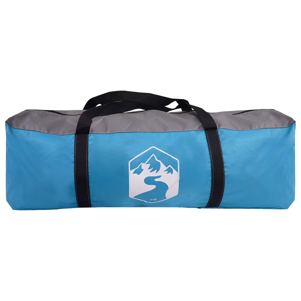 Instant Tent Blue 10-Person 185T Polyester With Pu Coating