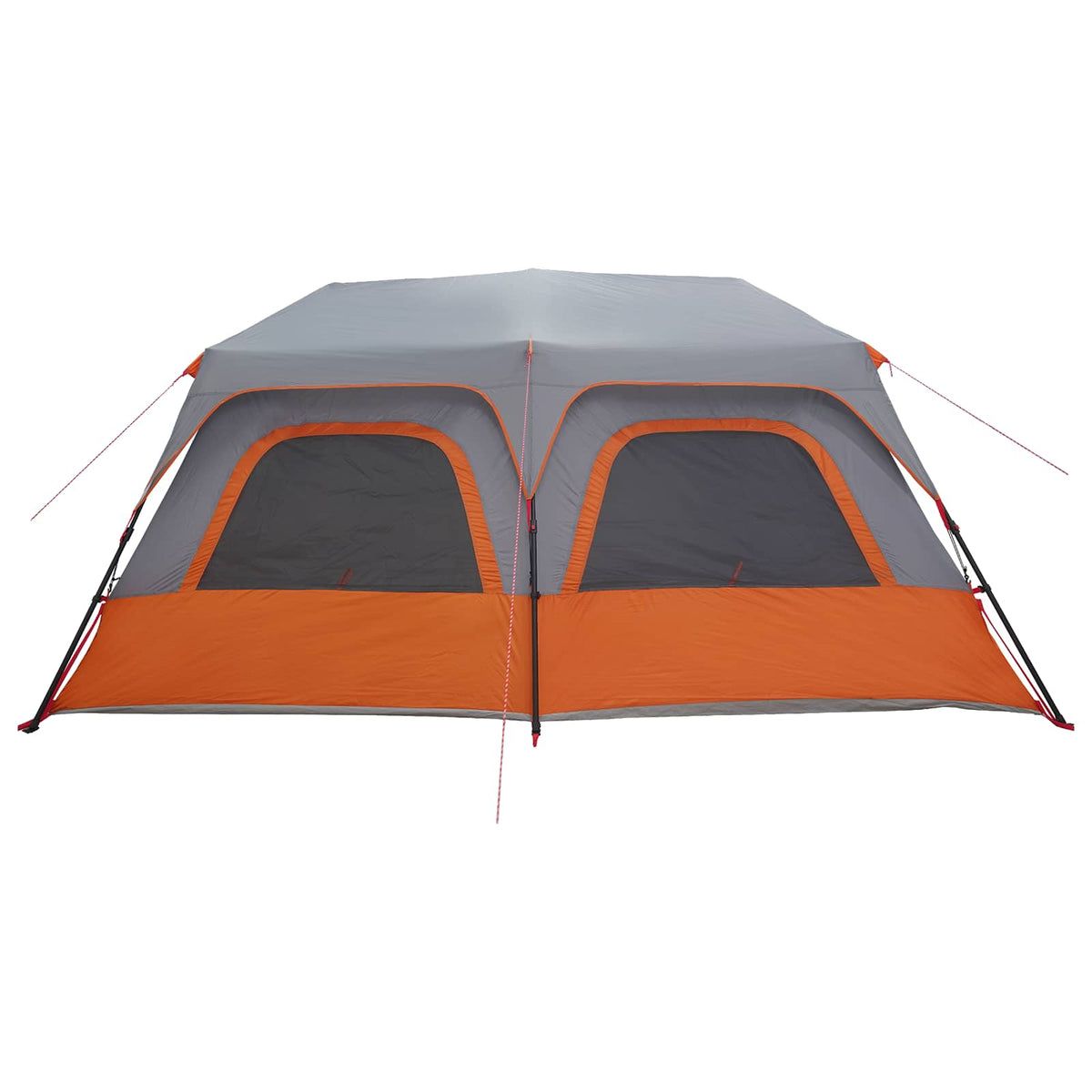 Tents 10 Person Instant Tent Waterproof Camping Shelter Grey Orange Pop Up 438 c