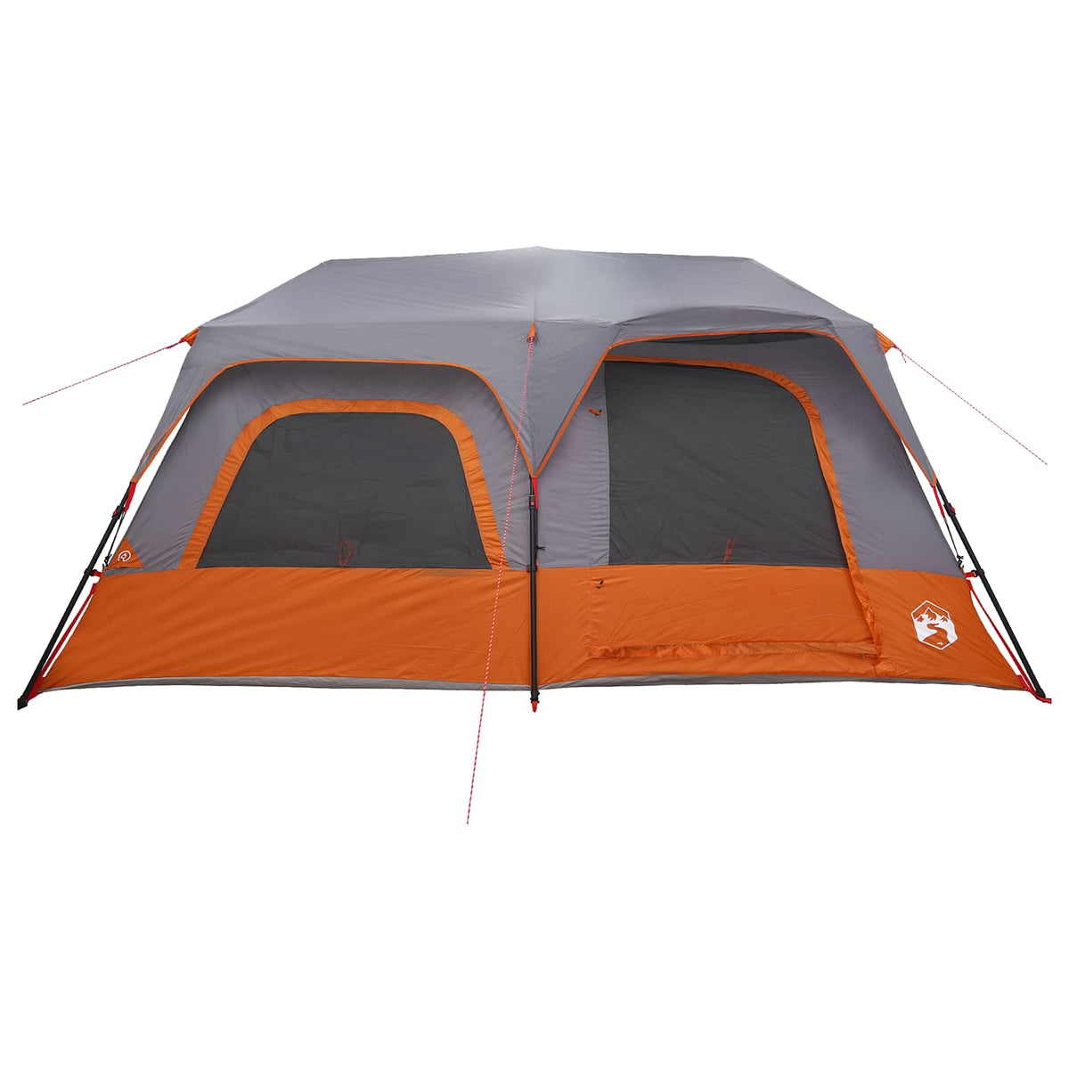 Tents 10 Person Instant Tent Waterproof Camping Shelter Grey Orange Pop Up 438 c