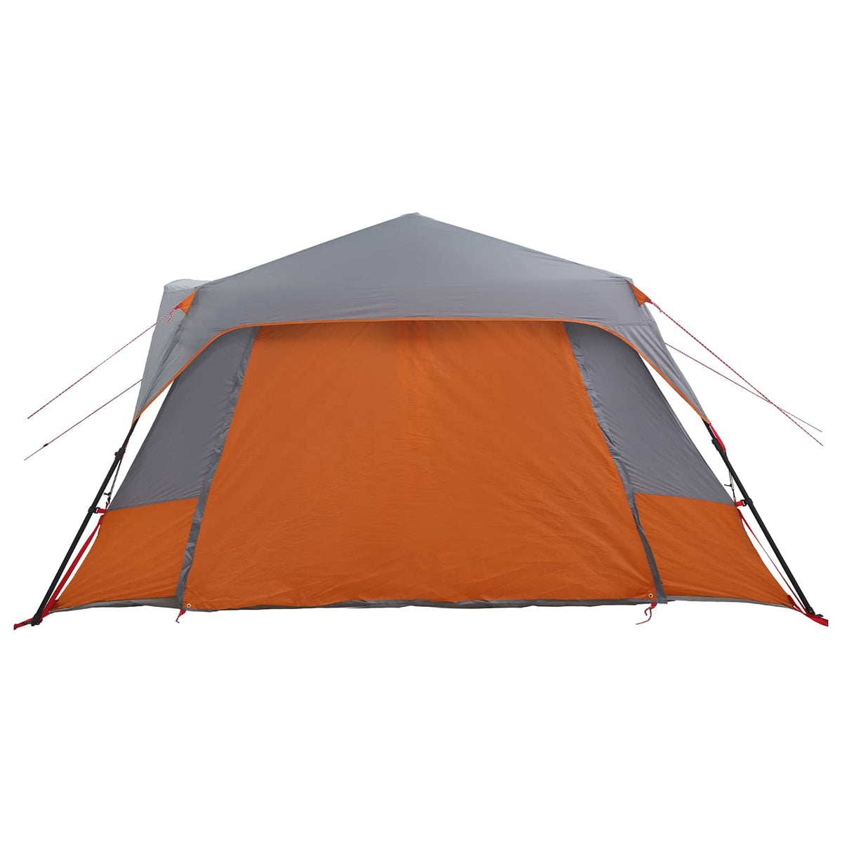 Tents 10 Person Instant Tent Waterproof Camping Shelter Grey Orange Pop Up 438 c