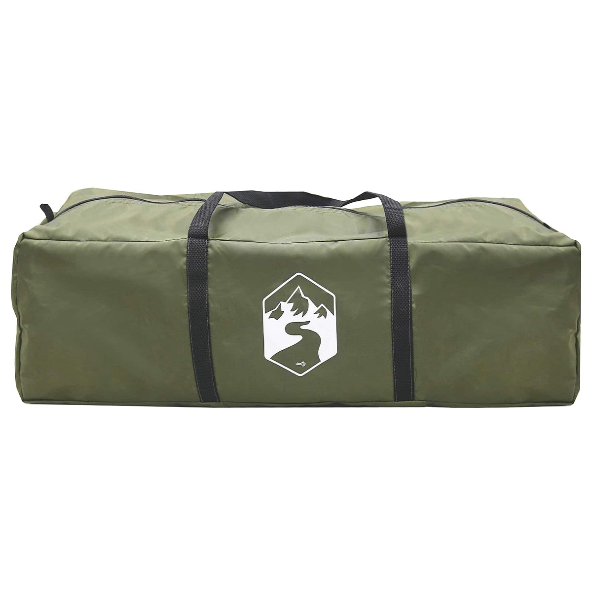 Tents 6 Person Family Camping Tent Waterproof Outdoor Shelter Army Green Large 3