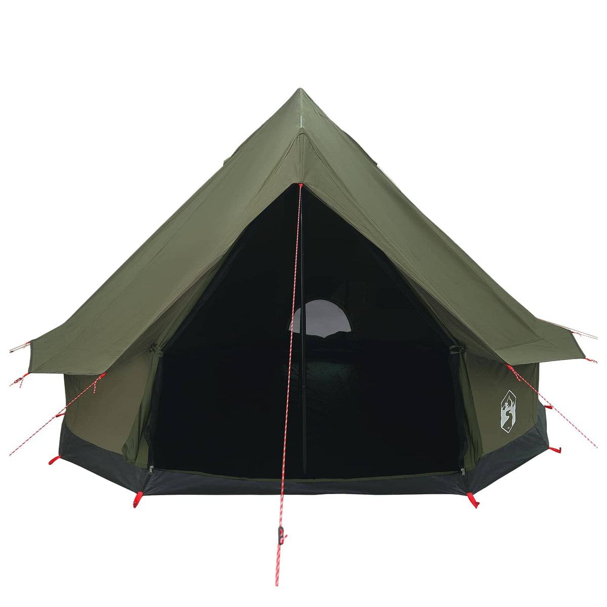 Tents 6 Person Family Camping Tent Waterproof Outdoor Shelter Army Green Large 3