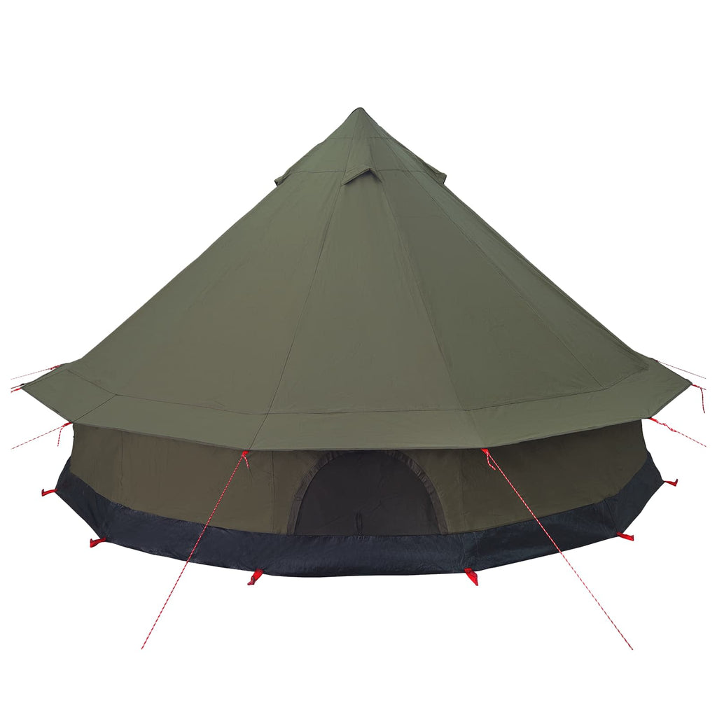 Tents 8 Person Family Camping Tent Waterproof Outdoor Shelter Army Green Large 4