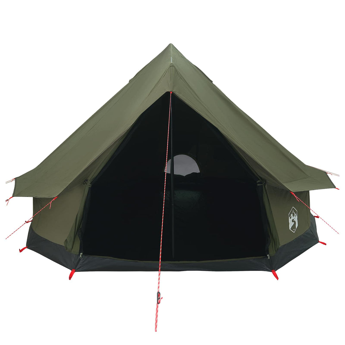 Tents 8 Person Family Camping Tent Waterproof Outdoor Shelter Army Green Large 4
