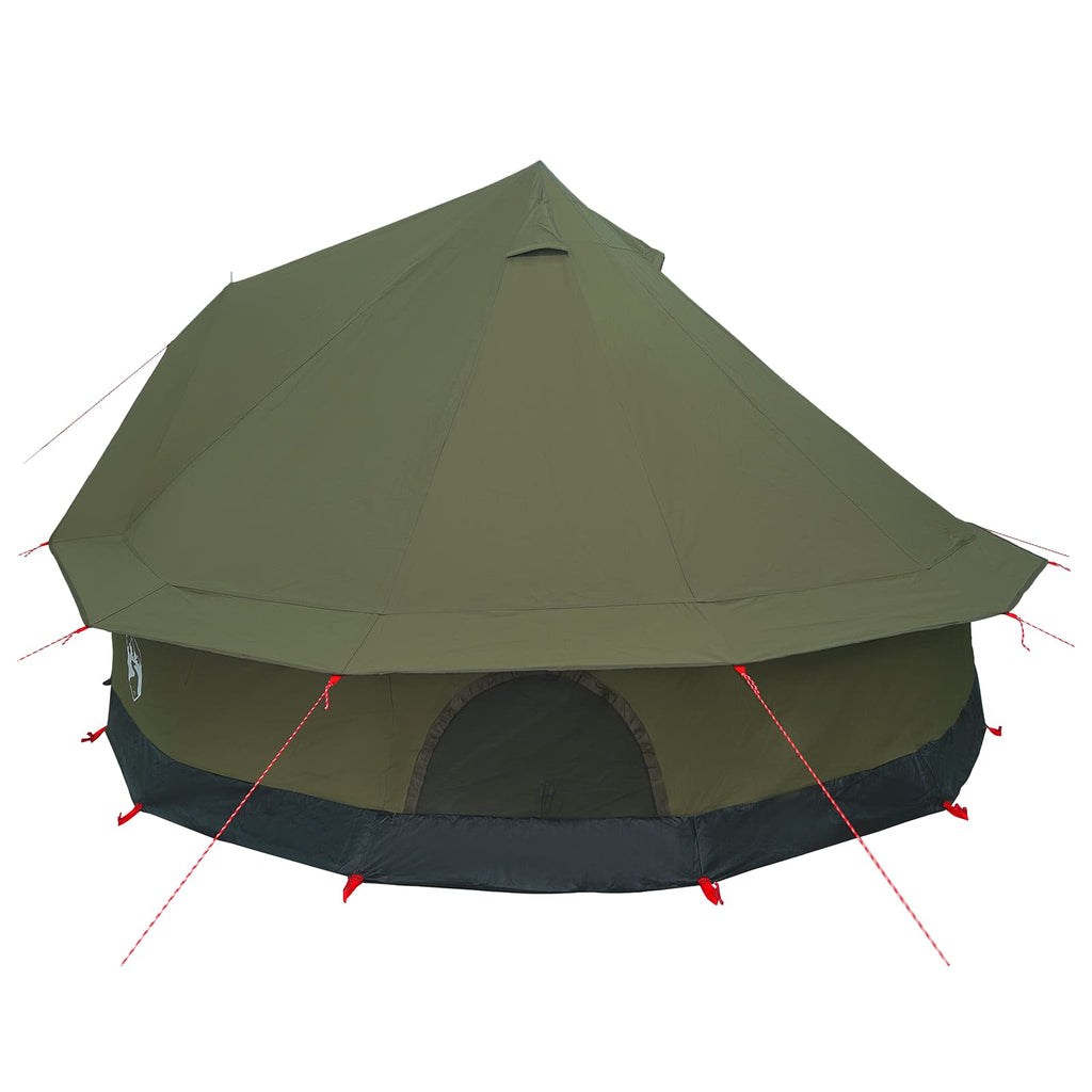 Tents 8 Person Family Camping Tent Waterproof Outdoor Shelter Army Green Large 4