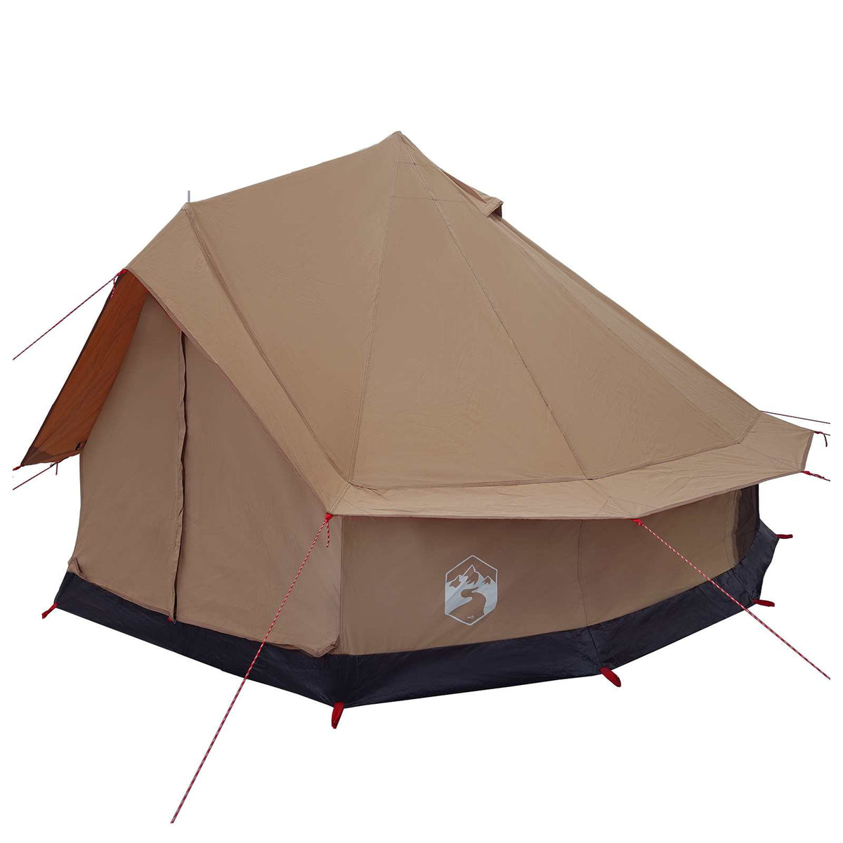 Tents 8 Person Family Camping Tent Waterproof Outdoor Shelter Brown Large 410 cm
