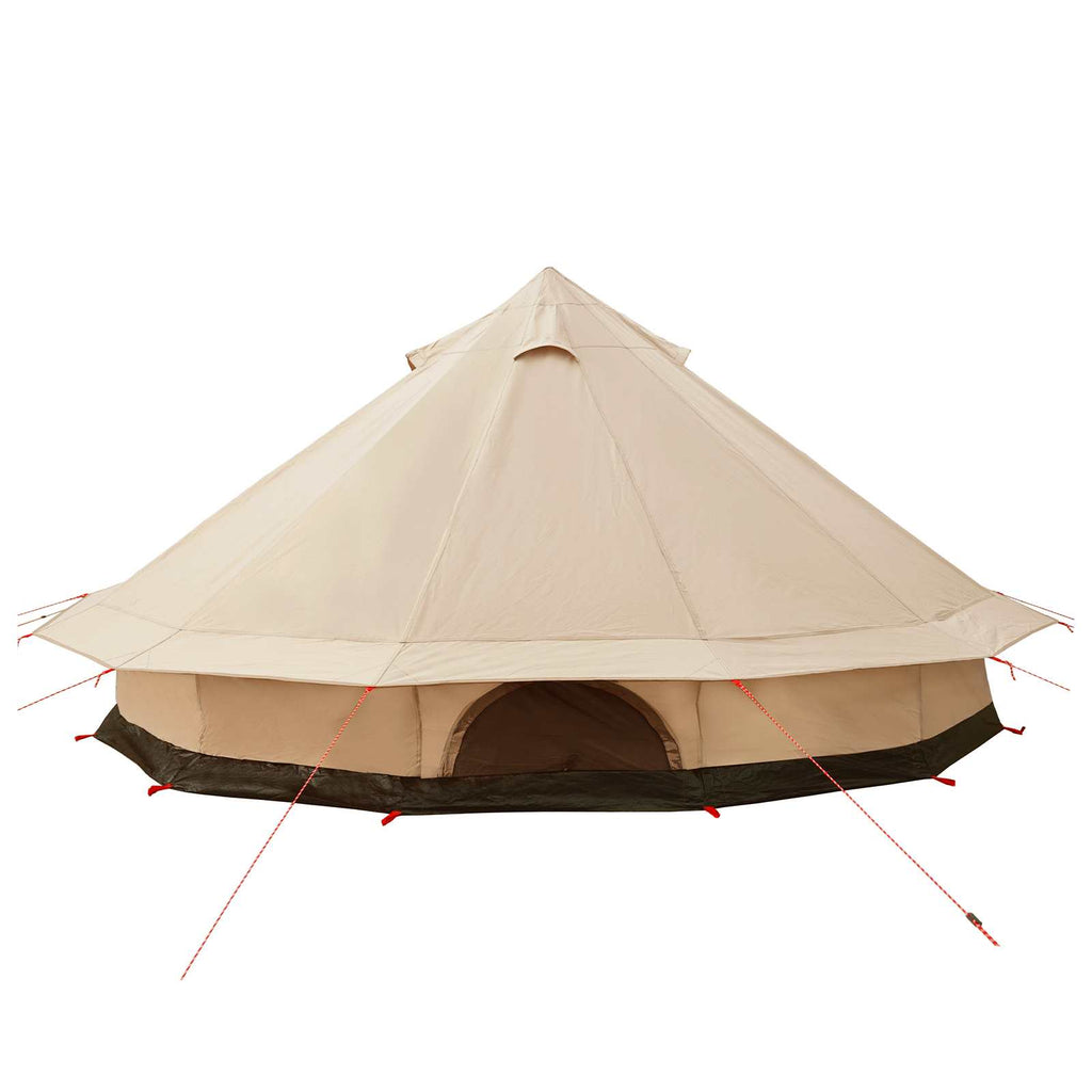 Tents 12 Person Family Camping Tent Waterproof Outdoor Shelter Cream Large 600 c