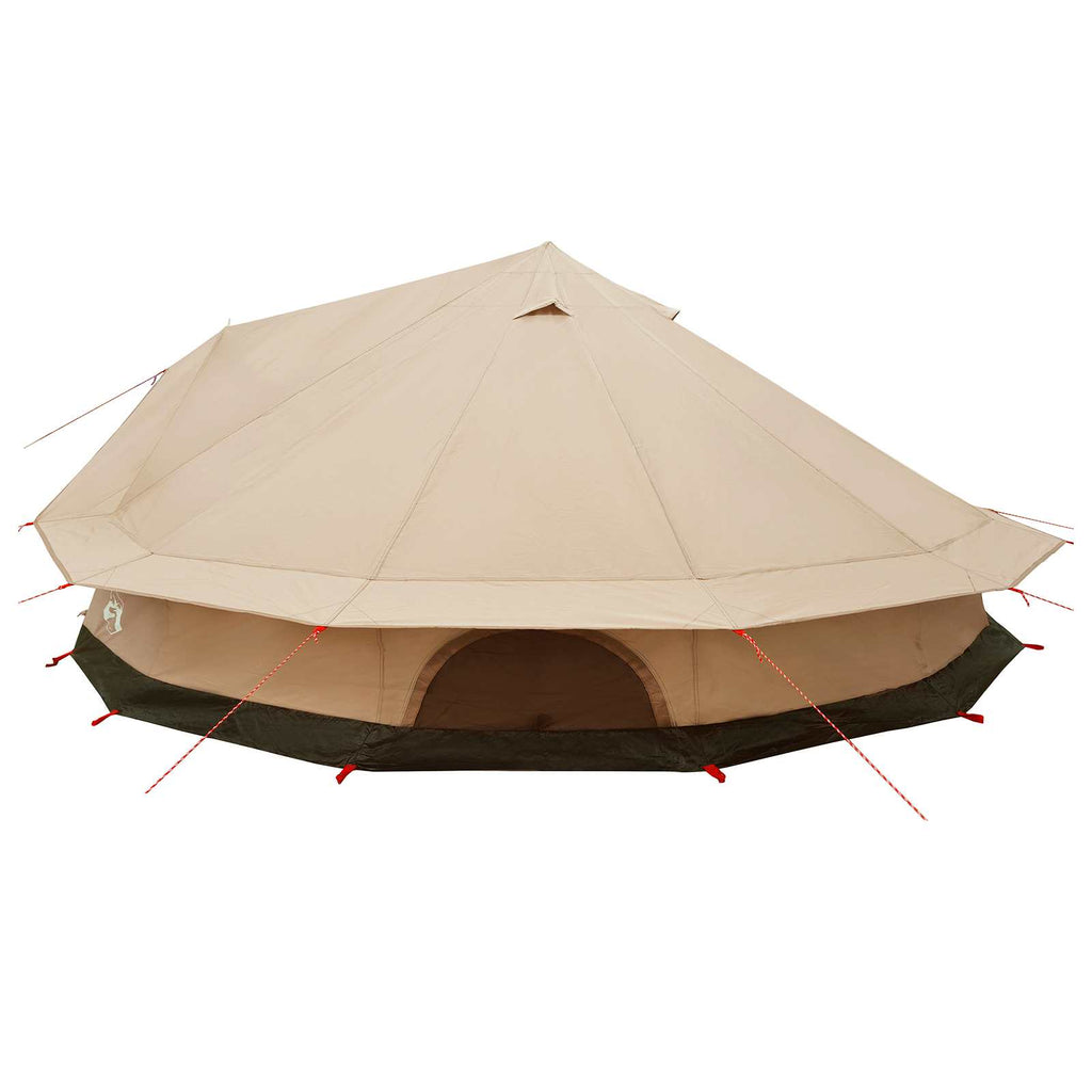 Tents 12 Person Family Camping Tent Waterproof Outdoor Shelter Cream Large 600 c