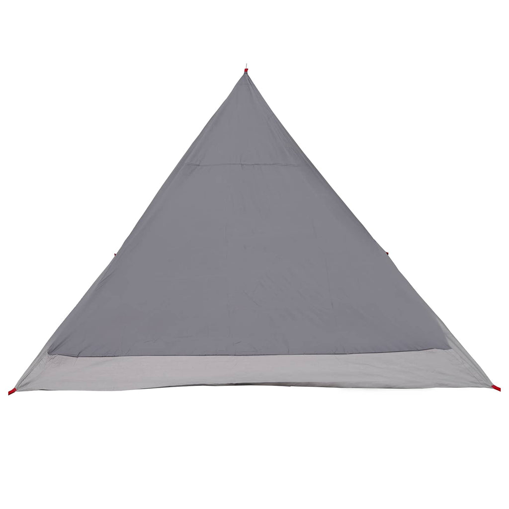 Tents Backpacking Tent Grey Orange 4-Person Grey and orange Portable 248 cm
