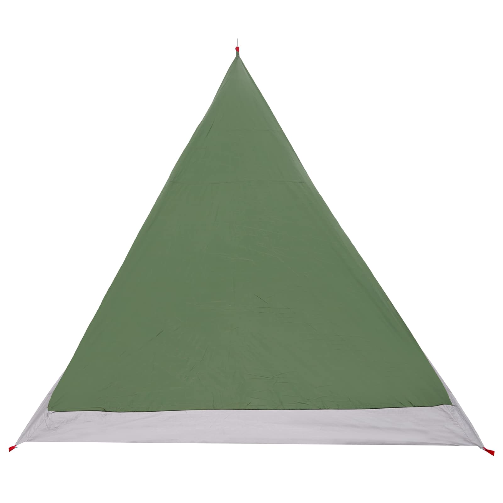 Backpacking Tent Green 2-Person 185T Polyester With Pu Coating
