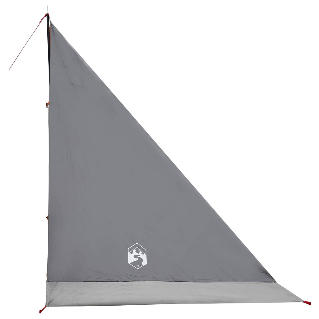 Backpacking Tent Grey And Orange 2-Person
