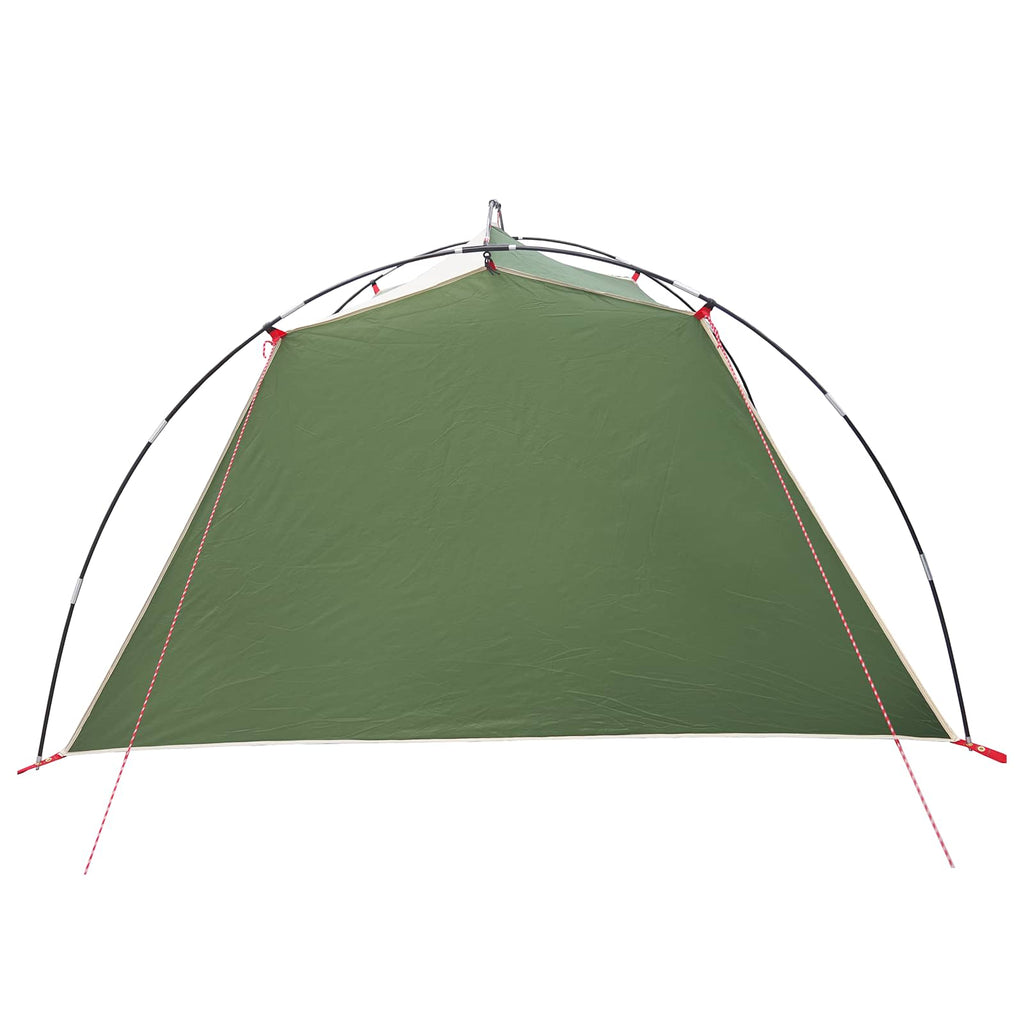 Tunnel Tent Green 4-Person 185T Polyester With Pu Coating